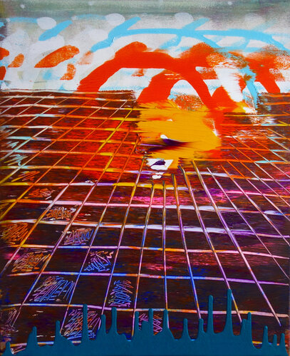Lost in a video game di Veronika Ban, Pittura in vendita su Singulart