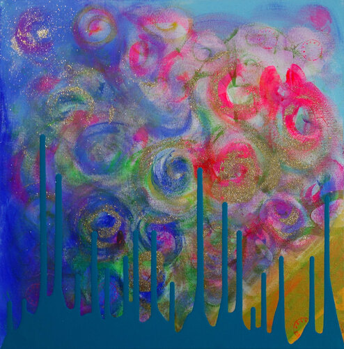 Spring vibes by Veronika Ban, Painting for Sale on Singulart