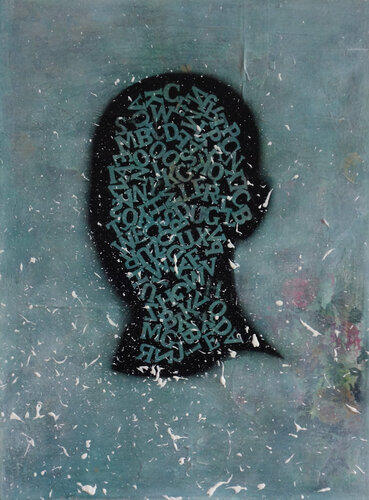 Full of thoughts di Veronika Ban, Pittura in vendita su Singulart