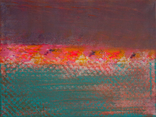 Abstract landscape di Veronika Ban, Pittura in vendita su Singulart