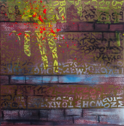 Urban bonding by Veronika Ban, Painting for Sale on Singulart