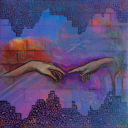 Touch by Veronika Ban, Painting for Sale on Singulart