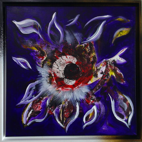 An abstract dancing flower Veronika Ban