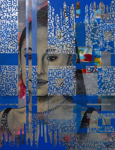 Blue di Veronika Ban, Pittura in vendita su Singulart