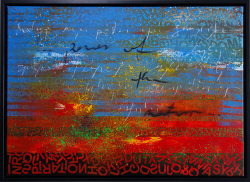 Philosophic landscape van Veronika Ban, Schilderij te koop op Singulart