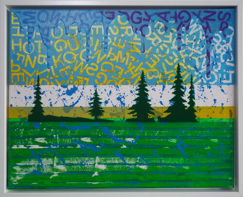 Landscape Poetry von Veronika Ban, Malerei kaufen auf Singulart