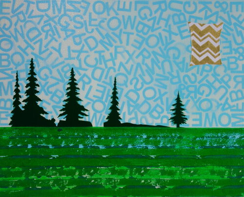Postcard Landscape Veronika Ban