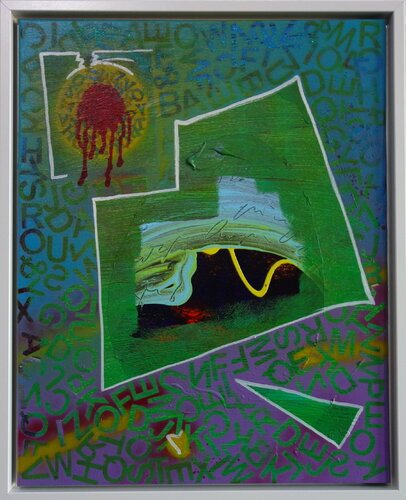 Abstract message by Veronika Ban, Painting for Sale on Singulart