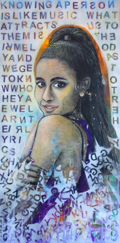 A person is like music par Veronika Ban, Peinture en vente sur Singulart