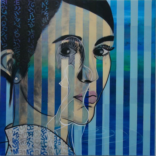 Fragments of existence van Veronika Ban, Schilderij te koop op Singulart