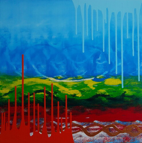 Natural path di Veronika Ban, Pittura in vendita su Singulart