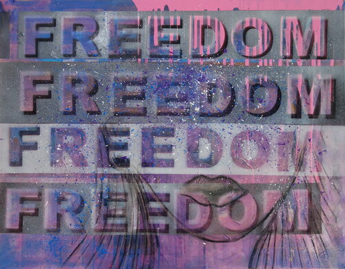 Freedom by Veronika Ban, Painting for Sale on Singulart