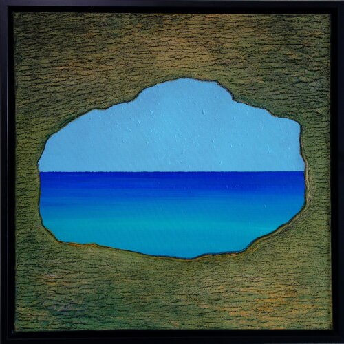 Peaceful view von Veronika Ban, Malerei kaufen auf Singulart