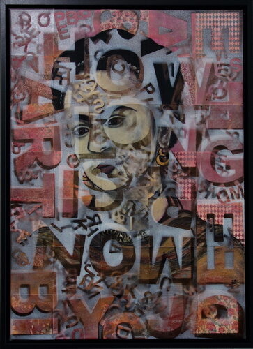New Story Frida Portrait van Veronika Ban, Schilderij te koop op Singulart