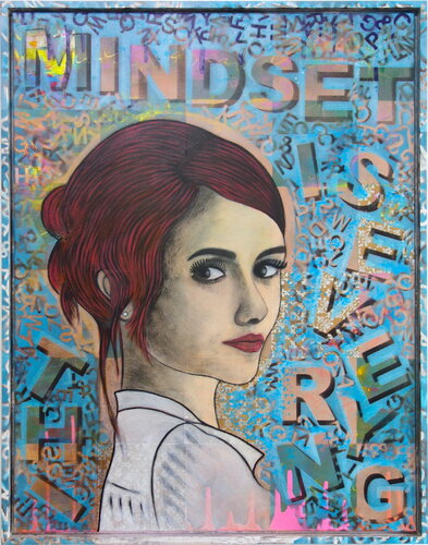 Mindset is everything by Veronika Ban, 회화 for Sale on Singulart