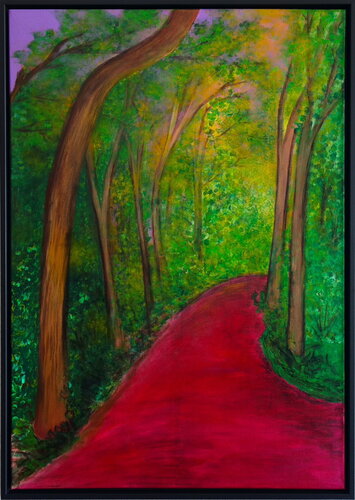 Walk in the forest by Veronika Ban, 絵画 for Sale on Singulart