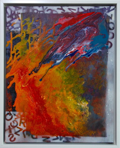 Mysterious energy van Veronika Ban, Schilderij te koop op Singulart