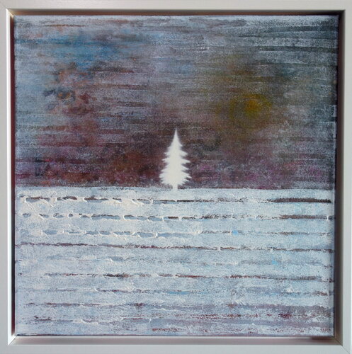 Poetic Winter Landscape by Veronika Ban, 絵画 for Sale on Singulart