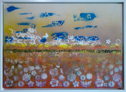 Fertile Horizon par Veronika Ban, Peinture en vente sur Singulart