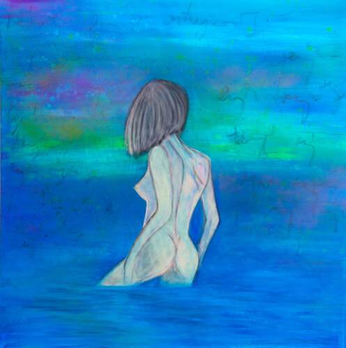 Searching for memories van Veronika Ban, Schilderij te koop op Singulart