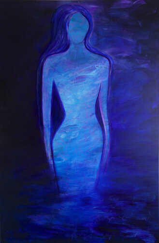 Secret Woman van Veronika Ban, Schilderij te koop op Singulart