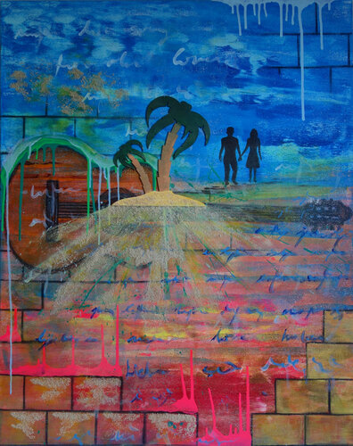 Summer Love Song di Veronika Ban, Pittura in vendita su Singulart