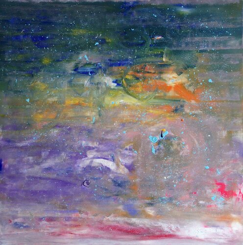 Magic Winter Time van Veronika Ban, Schilderij te koop op Singulart