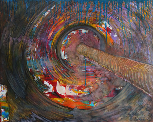 Getting to the point di Veronika Ban, Pittura in vendita su Singulart