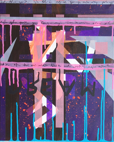 Galactic piece of Dream van Veronika Ban, Schilderij te koop op Singulart