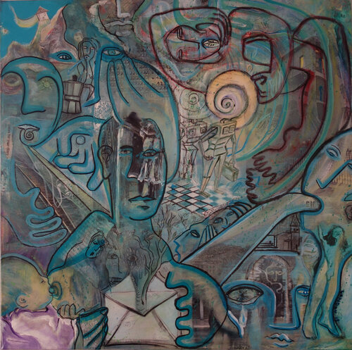 Time Travel di Veronika Ban, Altri media in vendita su Singulart