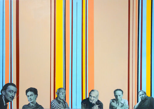 Modern Art Lines von Veronika Ban, Malerei kaufen auf Singulart