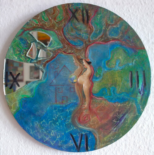 Bio Clock von Veronika Ban, Malerei kaufen auf Singulart