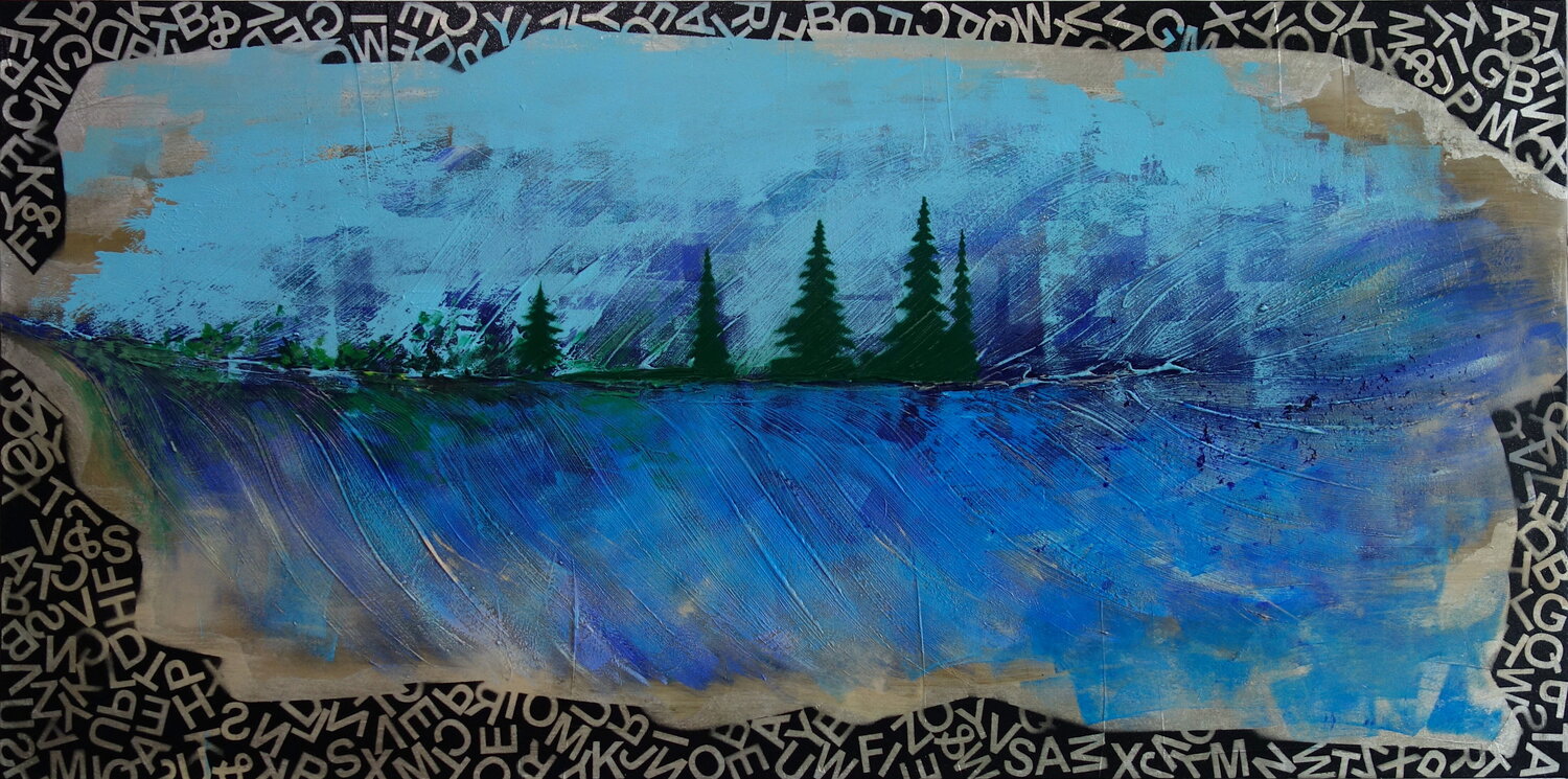 Landscape Feather Veronika Ban