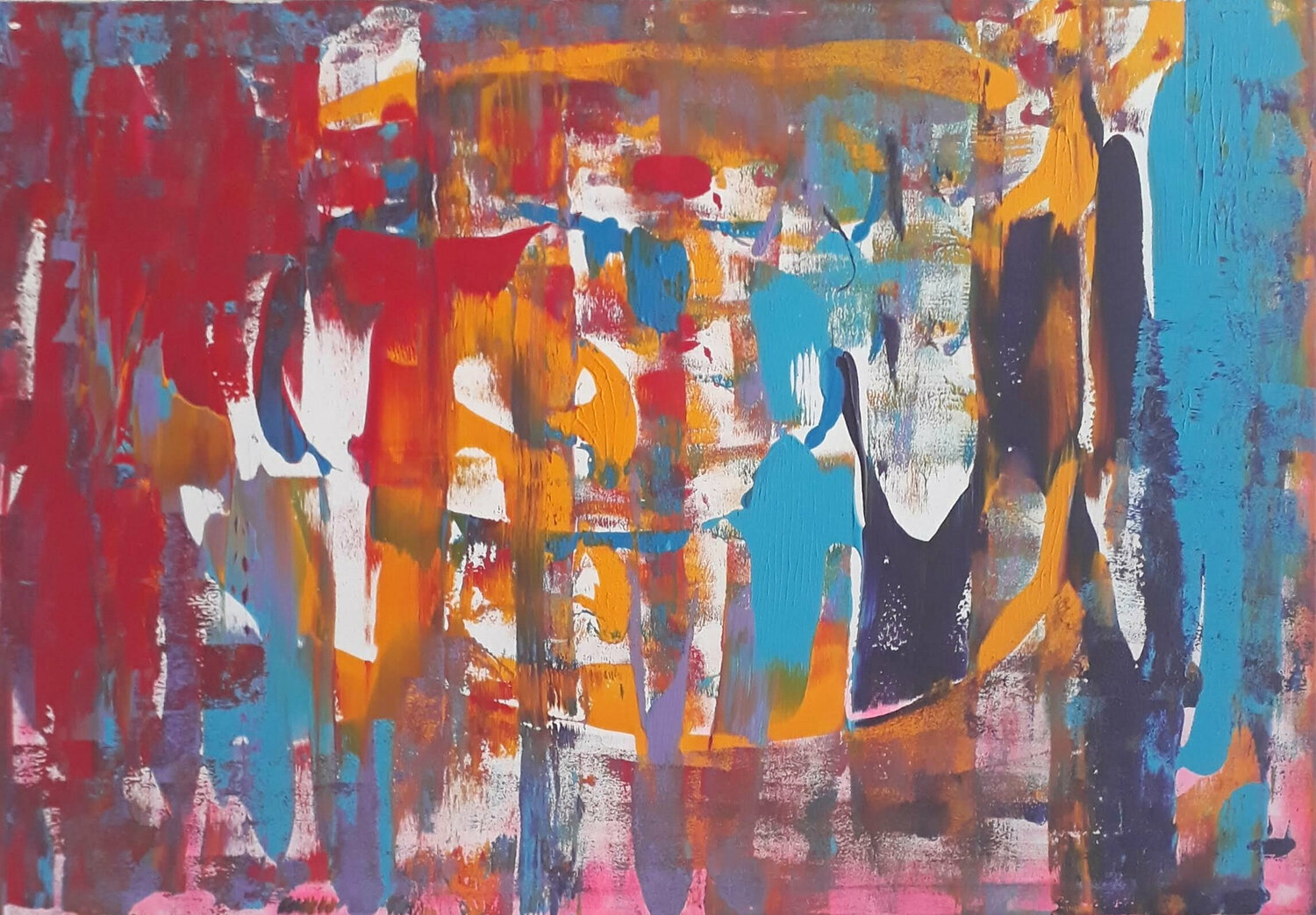 Colorful Abstraction Veronika Ban