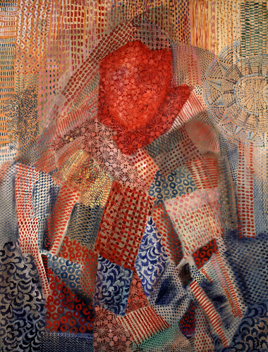 Orange Abstraktion by Anna Rona, Painting for Sale on Singulart
