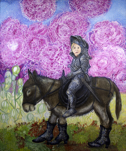 Kleine Ritter di Anna Rona, Pittura in vendita su Singulart