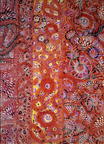 Orange Abstraction 2 van Anna Rona, Schilderij te koop op Singulart