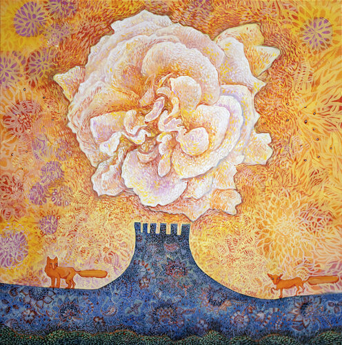 Treffen am Morgen par Anna Rona, Peinture en vente sur Singulart