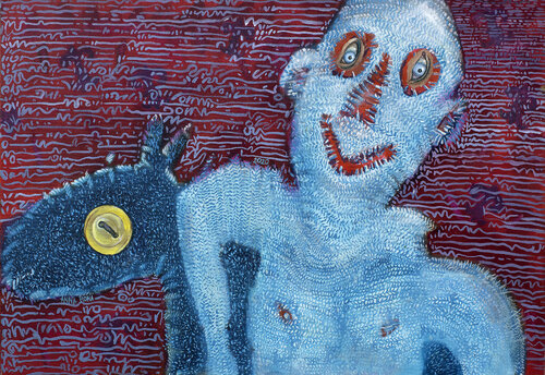 Großer Zentaur di Anna Rona, Pittura in vendita su Singulart