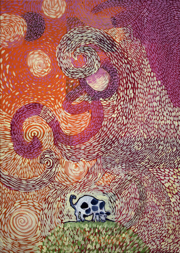 Himmelsweide by Anna Rona, Painting for Sale on Singulart