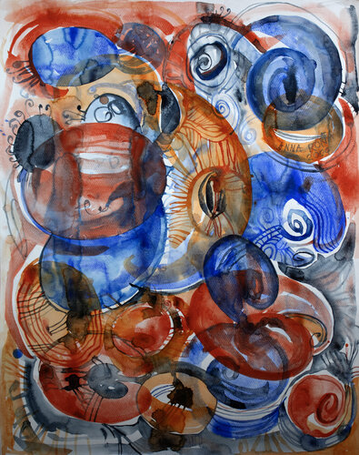 Komposition 1 van Anna Rona, Schilderij te koop op Singulart