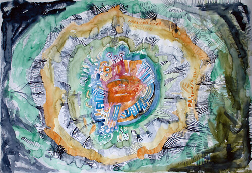 Waldlichtung de Anna Rona, Pintura a la venta en Singulart