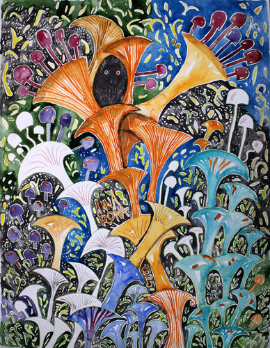 Sehnsucht nach dem feuchten Wald. von Anna Rona, Malerei kaufen auf Singulart