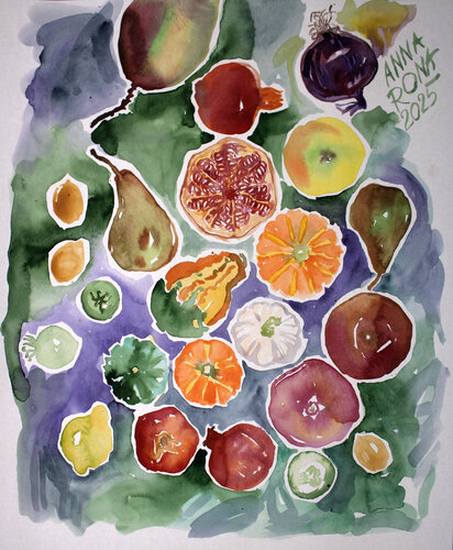 Mein Herbst by Anna Rona, Painting for Sale on Singulart