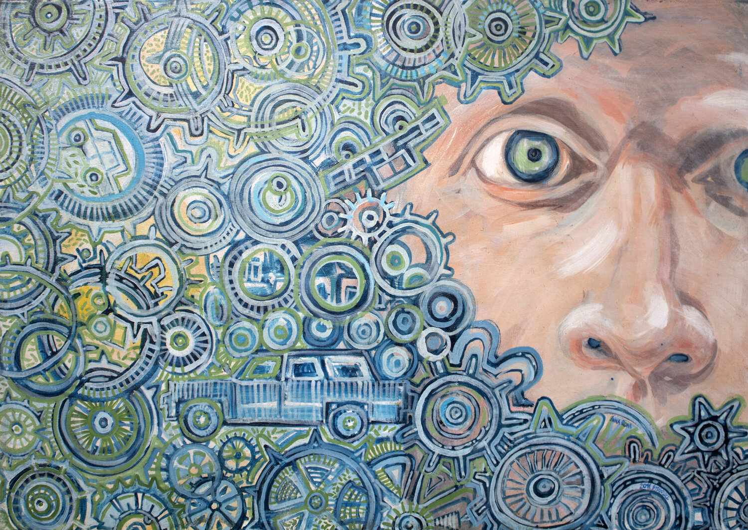 Mechanischer Herr Anna Rona