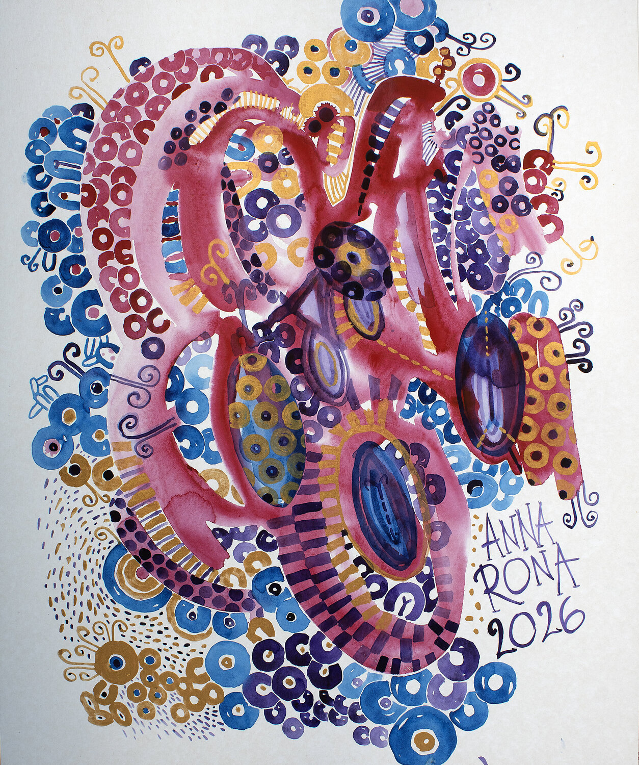 Februar-Abstraktion 1 Anna Rona