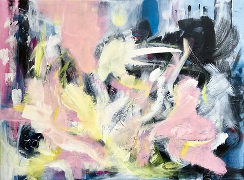 Das Lächeln der Sonne by Susanna Schorr, Painting for Sale on Singulart