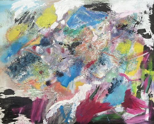 Contemporary Dance von Susanna Schorr, Malerei kaufen auf Singulart