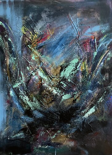 Lotus Glow - von Susanna Schorr, Malerei kaufen auf Singulart