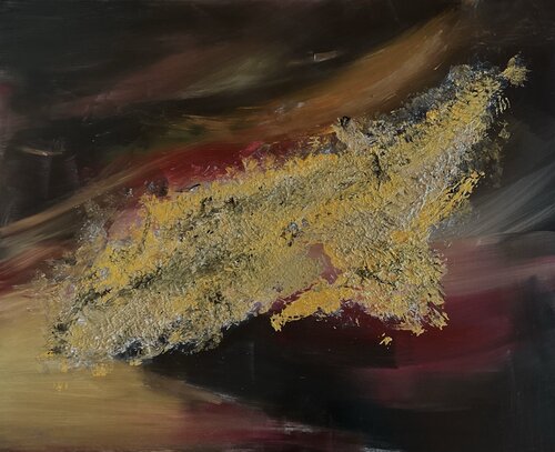 Kosmos - Eine Melodie der Unendlichkeit von Susanna Schorr, Malerei kaufen auf Singulart